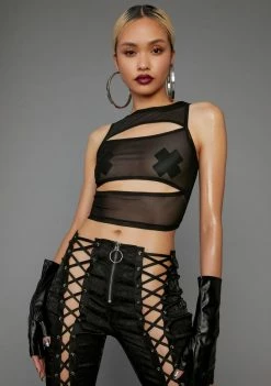 Poster Grl Gossip Edition Cutout Tank Tops