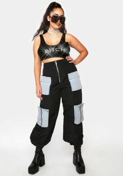 Poster Grl Tops Plus Icy Babe Rhinestone Tank Top 8 Poster Grl Tops Plus Icy Babe Rhinestone Tank Top