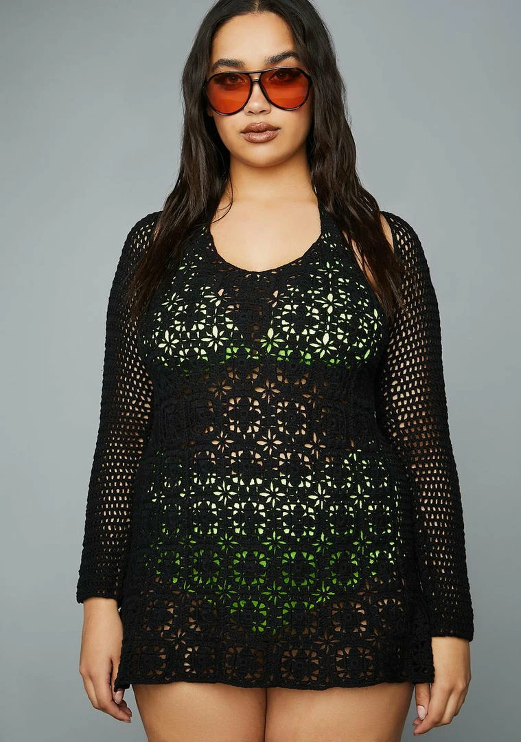 Poster Grl Plus Night Dance With You Crochet Dress Set 3 Poster Grl Plus Night Dance With You Crochet Dress Set