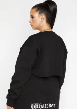 Poster Grl Tops Like Whatever Loser Skirt Set