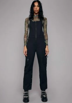 Poster Grl Girls Like Girls Twill Jumpsuit