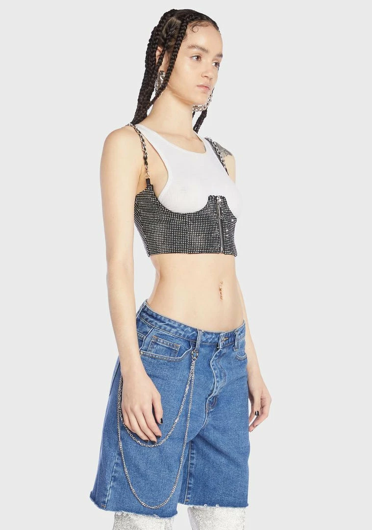 Poster Grl Bling My Type Underbust Corset Corset Top 6 Poster Grl Bling My Type Underbust Corset Corset Top