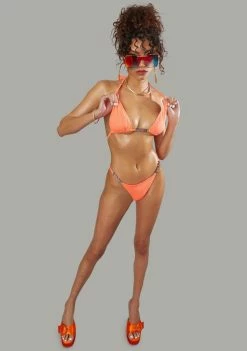 Poster Grl Coral 2 Much 4 U Bikini Set