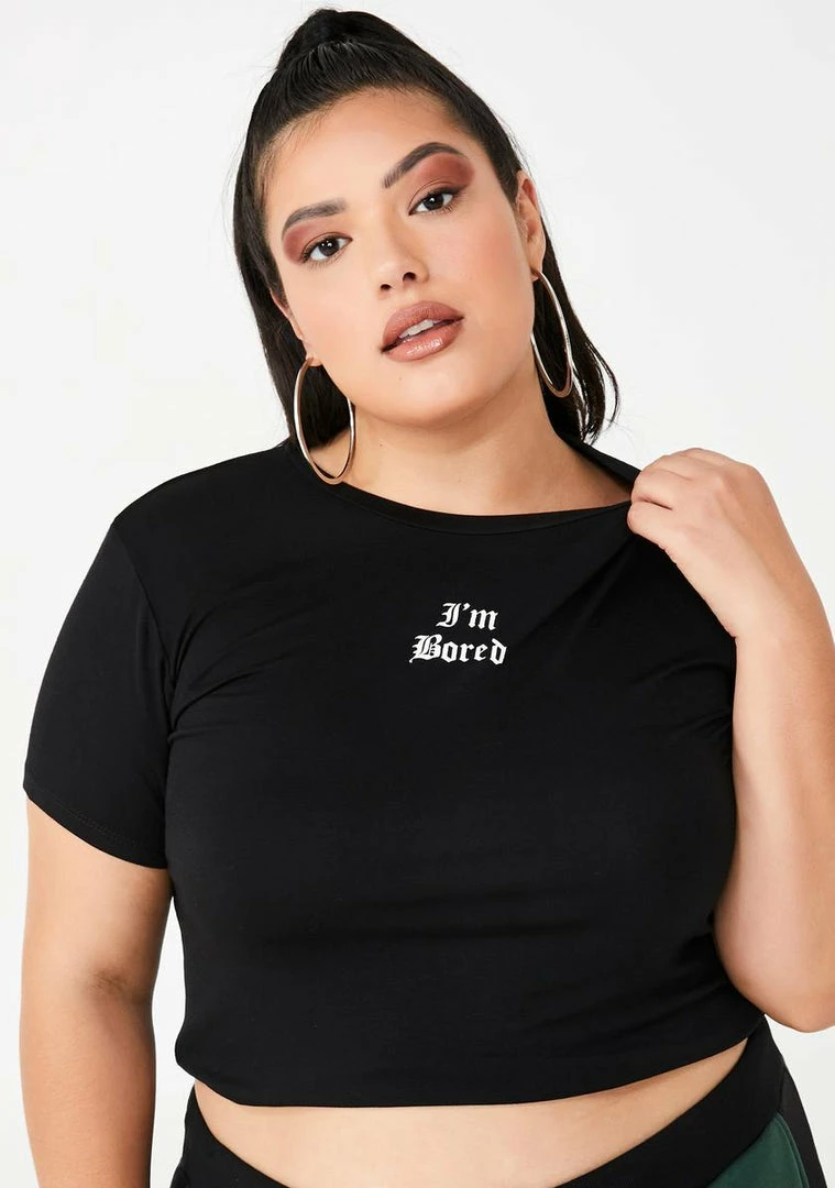 Poster Grl Bae I'm Bored Graphic Tee Tops 3 Poster Grl Bae I'm Bored Graphic Tee Tops