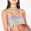 Poster Grl High Glamour Chainmail Top Tops
