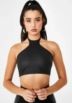 Poster Grl Tops Thicc Skin Halter Top