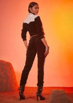 Poster Grl Vintage Taste Velour Track Pants 9 Poster Grl Vintage Taste Velour Track Pants