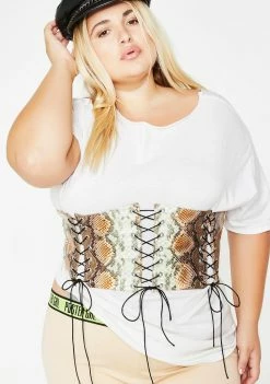 Poster Grl Dope Baddie Alert Corset Belt