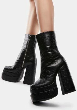 Poster Grl Lethal Business Platform Boots