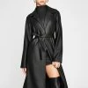 Poster Grl Outerwear Throwin' Shade Belted Trench