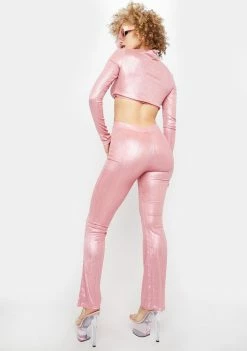 Poster Grl Hit The Slopes Metallic Pants