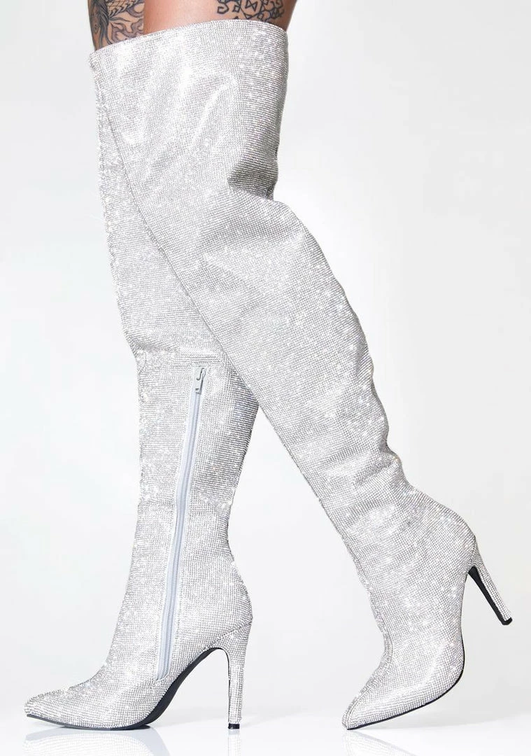 Poster Grl Publicity Stunt Thigh High Boots 4 Poster Grl Publicity Stunt Thigh High Boots