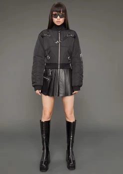 Poster Grl Outerwear Baddie Undercover Bomber Jacket