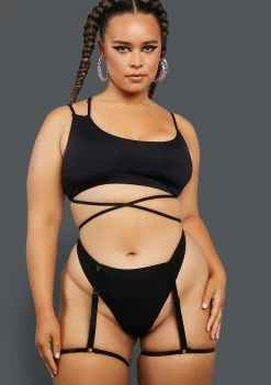 Poster Grl Plus Better Than The Hype Lingerie Set Bralette