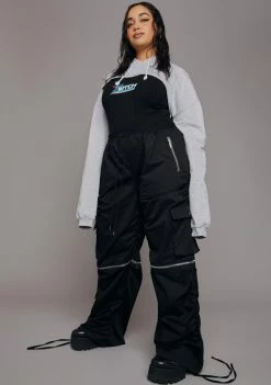 Poster Grl Plus Game On Convertible Wide Leg Pants