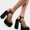 Poster Grl Fiery Disguise Platform Sandals