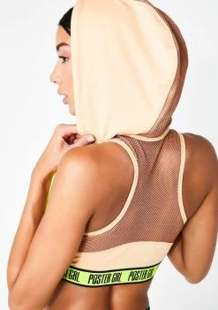 Poster Grl Thirst Trap Hooded Sports Bra 9 Poster Grl Thirst Trap Hooded Sports Bra