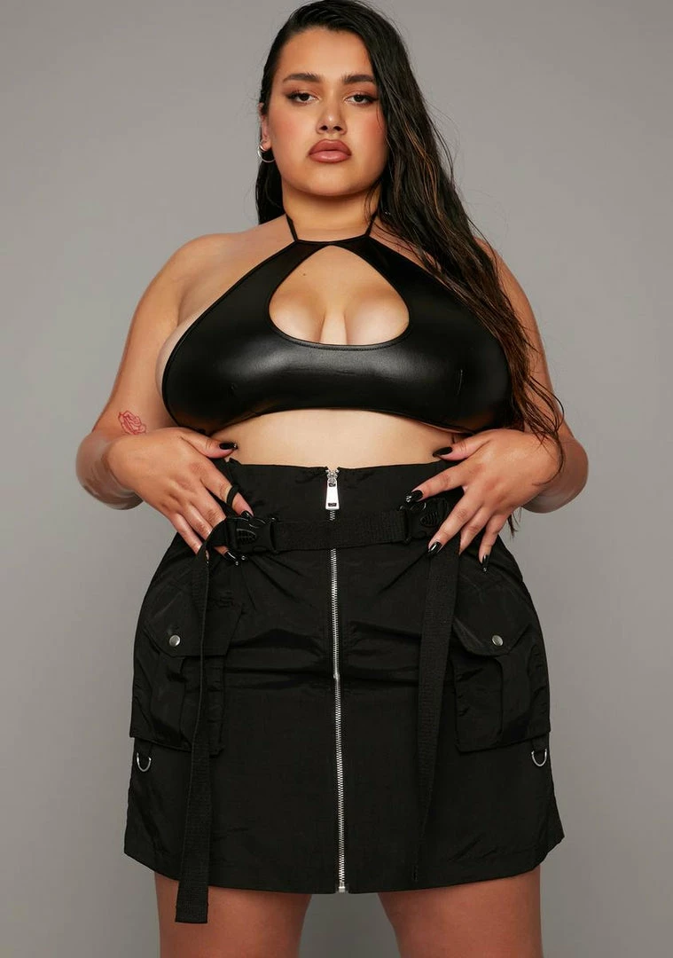 Poster Grl Bottoms Always Take The Title Cargo Skirt 4 Poster Grl Bottoms Always Take The Title Cargo Skirt