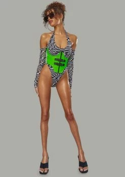 Poster Grl Out Of Element Underbust Corset Tops