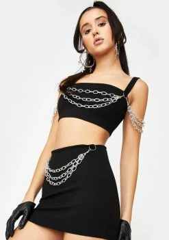 Poster Grl Bottoms Thicc As Thieves Chain Skirt