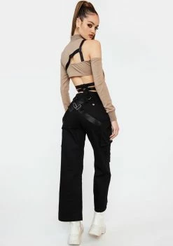 Poster Grl Mixed Signals Cargo Pants Bottoms