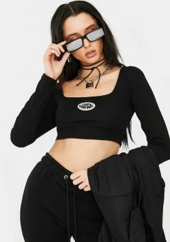 Poster Grl Babygirl Certified Crop Top