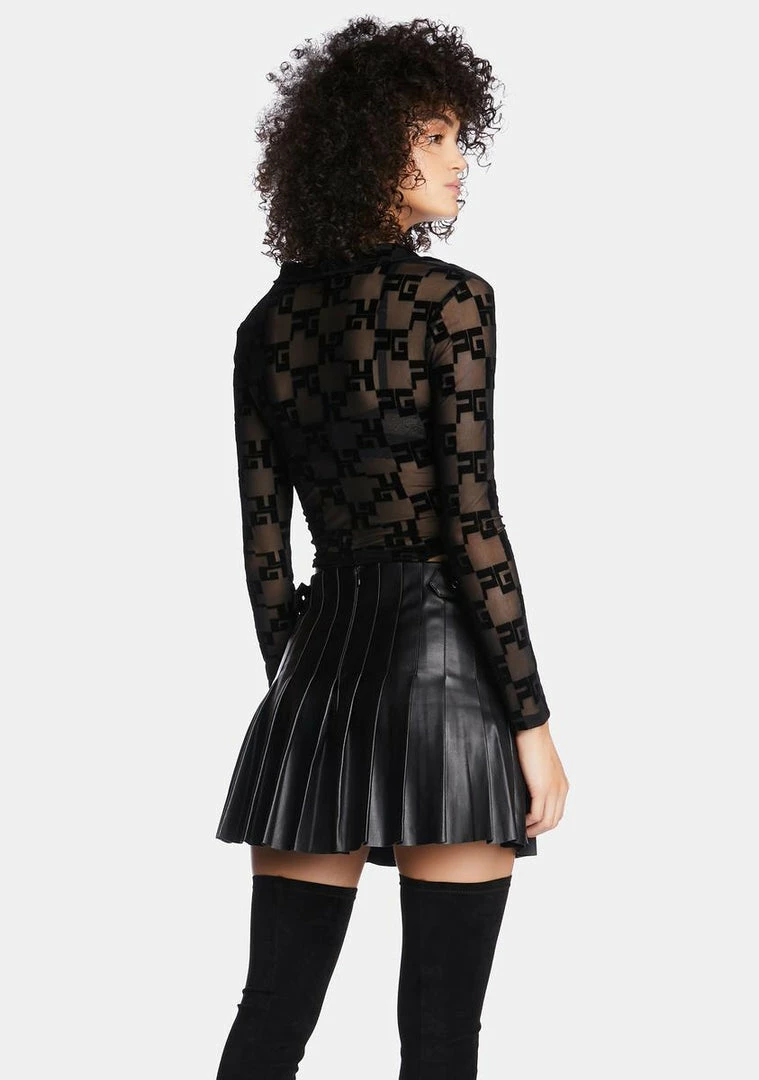 Poster Grl Against The Machine Pleated Skirt 6 Poster Grl Against The Machine Pleated Skirt