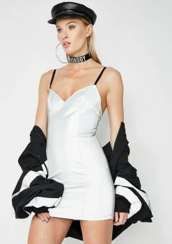 Poster Grl Never Artificial Reflective Dress Dresses