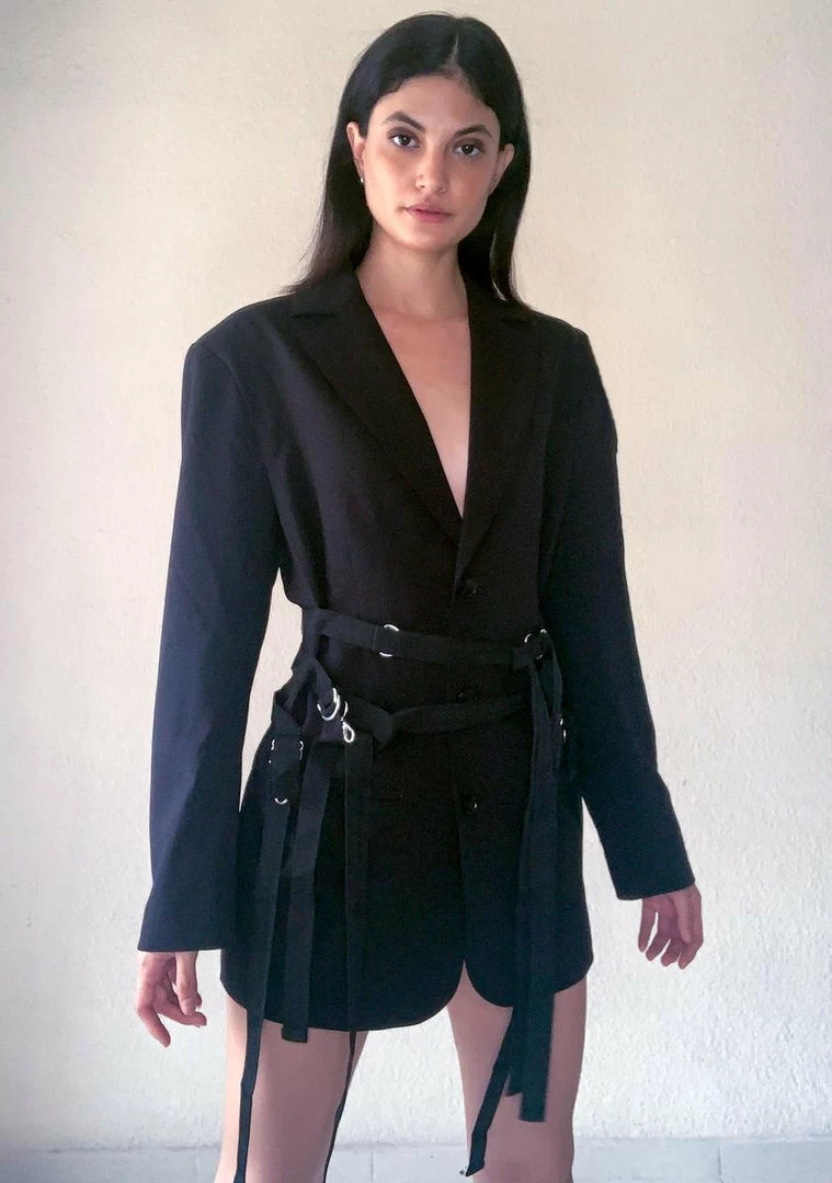 Poster Grl Down To Bizness Utility Blazer Outerwear 4 Poster Grl Down To Bizness Utility Blazer Outerwear