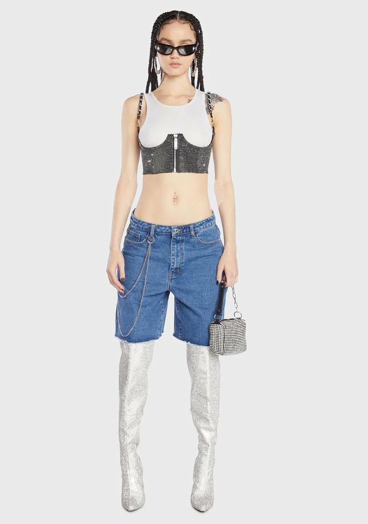 Poster Grl Bling My Type Underbust Corset Corset Top 3 Poster Grl Bling My Type Underbust Corset Corset Top