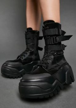 Poster Grl Mother Chucker Platform Boots