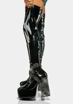 Poster Grl Flash Glam Thigh High Boots Boots & Booties