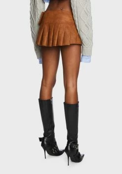 Poster Grl Camel Viral Takeover Mini Skirt