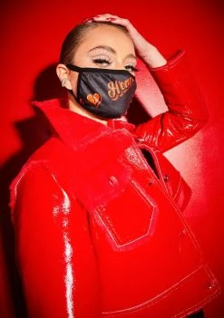 Poster Grl Tip Of My Tongue Face Mask