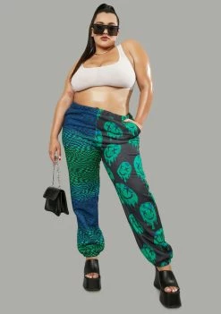 Poster Grl Bottoms Always Slime Takeover Smiley Joggers