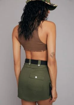 Poster Grl Varsity Player Colorblock Mini Skirt Bottoms 9 Poster Grl Varsity Player Colorblock Mini Skirt Bottoms