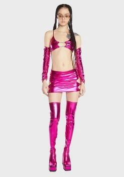 Poster Grl Vinyl Vixen Skirt Set