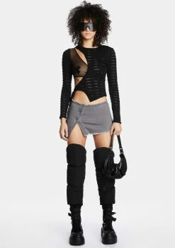 Poster Grl In That Order Denim Mini Skirt 7 Poster Grl In That Order Denim Mini Skirt