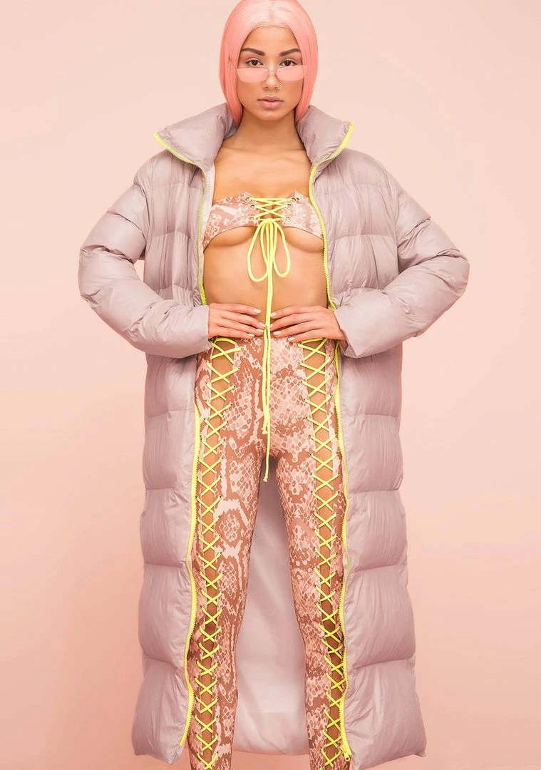 Poster Grl Outerwear Puff Mami Zip Up Jacket 3 Poster Grl Outerwear Puff Mami Zip Up Jacket