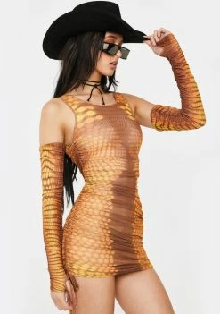 Poster Grl Glow New Money Mesh Dress Dresses
