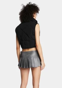 Poster Grl Escape From Reality Crop Puffer Jacket