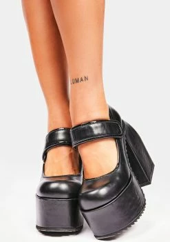 Poster Grl Platforms Posh City Platform Mary Janes