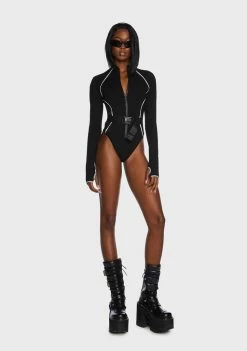 Poster Grl Hashtag Executive Suite Reflective Bodysuit