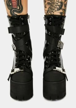Poster Grl The Baddest B Chunky Platforms