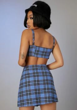 Poster Grl Got A Clue Plaid Skirt Set 9 Poster Grl Got A Clue Plaid Skirt Set