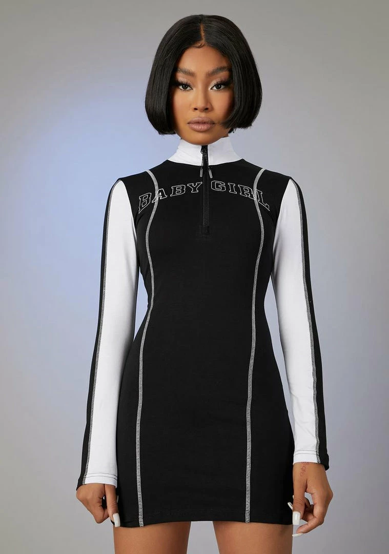 Poster Grl Dresses Make My Mark Zip-Up Dress 3 Poster Grl Dresses Make My Mark Zip-Up Dress