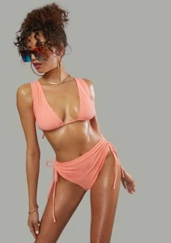 Poster Grl Peachy Vice High Rise Bikini Set