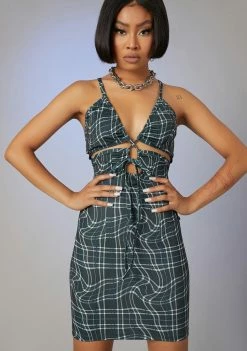 Poster Grl Never The Same Cut-Out Dress