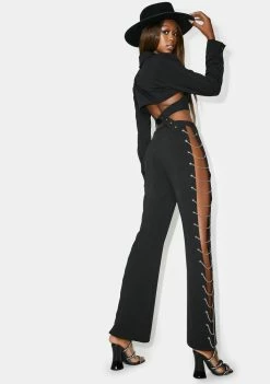 Poster Grl Cut A Deal Chain Pants